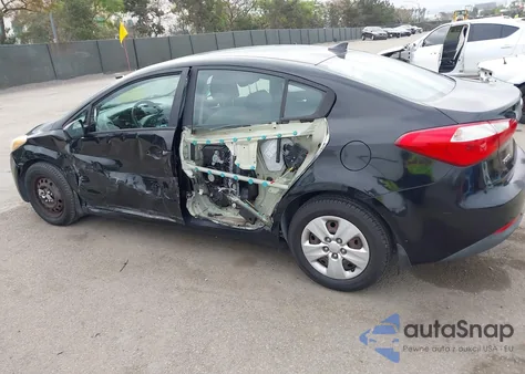 2014 Kia Forte Lx из США, поврежденный, VIN KNAFK4A60E5190274